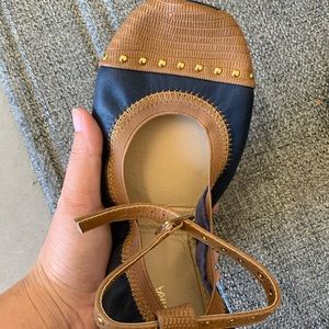 Yosi Samra wrap up flats with ankle strap